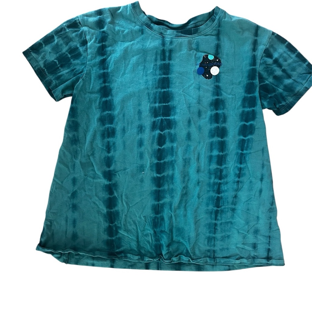 Empyre Juniors Teal Tie-Dye Short Sleeve Tee